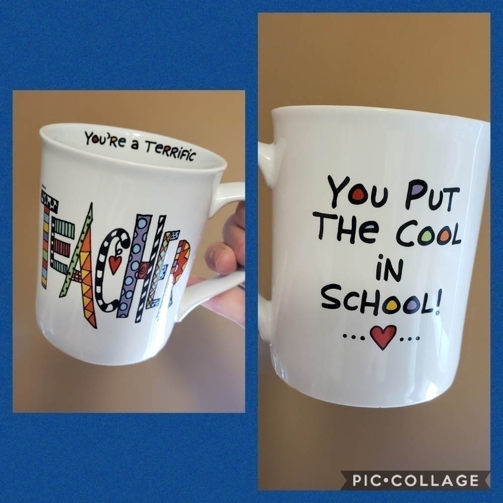Terrific Teacher by Lorrie Veasey Coffee Mug